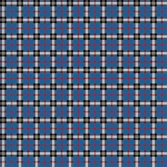 LINO ΚΑΡΕ TARTAN 602 BLUE 90Χ90
