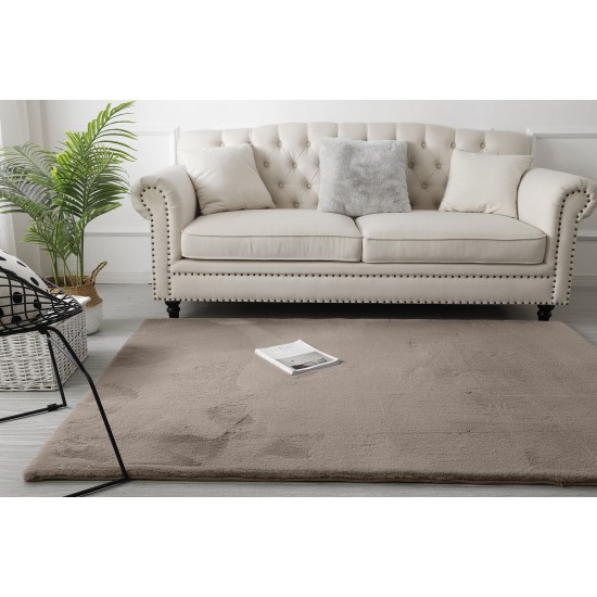 LINO ΔΙΑΔΡΟΜΟΣ DOUX MOCCA 67X140 LINO ΔΙΑΔΡΟΜΟΣ DOUX MOCCA 67X140