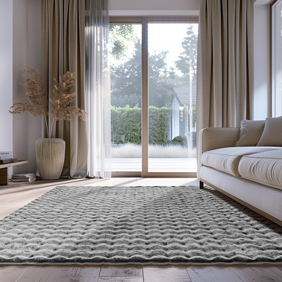 LINO ΔΙΑΔΡΟΜΟΣ DOUX 3D TAUPE 67X140 LINO ΔΙΑΔΡΟΜΟΣ DOUX 3D TAUPE 67X140