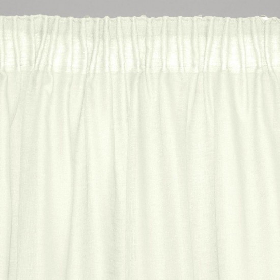 LINO ΚΟΥΡΤΙΝΑ LINE ΜΕ ΤΡΕΣΑ 050 OFF WHITE 145X295