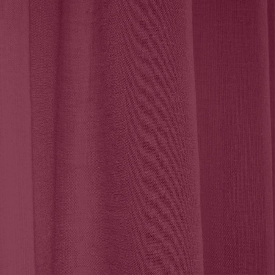 LINO ΚΟΥΡΤΙΝΑ LINE ΜΕ ΤΡΕΣΑ 304 BURGUNDY 300X295