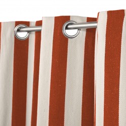 Κουρτίνα (140X260) Mcdecor Stripes Orange - MCDECOR