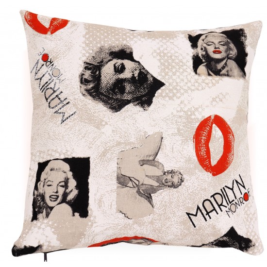 Διακοσμητικό μαξιλάρι (045X045) Mcdecor Marilyn - MCDECOR
