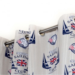 Κουρτίνα με Τρούκς (140X280) Mc Decor SAILING CLUB - OEM