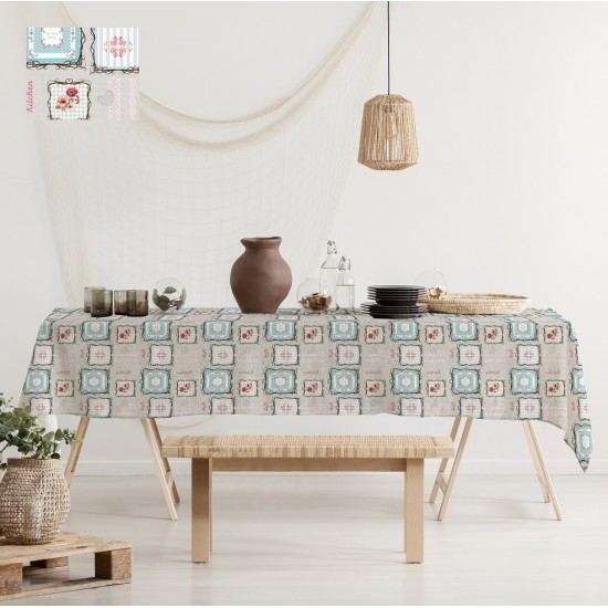 Αλέκιαστο Τραπεζομάντηλο (140X140) 127 - MCDECOR