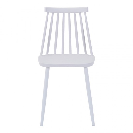 Τραπεζαρία Aurora I-Gustas pakoworld σετ 5τεμ sintered stone-μαύρο-λευκό 120x60x75εκ