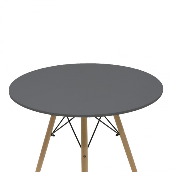 Τραπεζαρία Gustas-Luciano I pakoworld σετ 5τεμ λευκό μαρμάρου sintered stone-μπεζ ύφασμα 120x60x75εκ