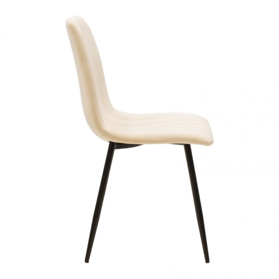 Τραπεζαρία Balou-Noor pakoworld σετ 5τεμ MDF μαύρο-μπεζ Φ120x73εκ