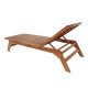 Ξαπλώστρα Melop pakoworld teak ξύλο σε φυσική απόχρωση 200x70x35εκ Ξαπλώστρα Melop pakoworld teak ξύλο σε φυσική απόχρωση 200x70x35εκ