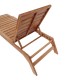 Ξαπλώστρα Melop pakoworld teak ξύλο σε φυσική απόχρωση 200x70x35εκ Ξαπλώστρα Melop pakoworld teak ξύλο σε φυσική απόχρωση 200x70x35εκ