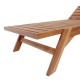Ξαπλώστρα Melop pakoworld teak ξύλο σε φυσική απόχρωση 200x70x35εκ Ξαπλώστρα Melop pakoworld teak ξύλο σε φυσική απόχρωση 200x70x35εκ