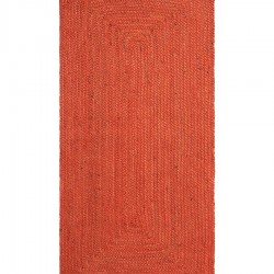 Χαλί γιούτα 1716 (60cm x 130cm) teracotta