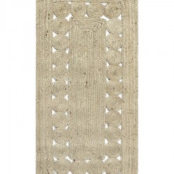 Χαλί γιούτα 1761 (60cm x 130cm) light grey