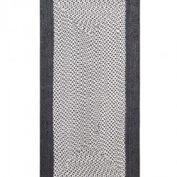 Χαλί γιούτα 1776 (60cm x 130cm) dark grey