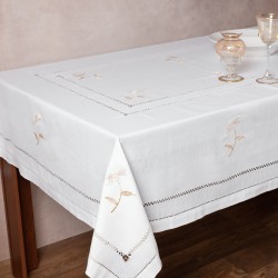 Τραπεζομάντηλα MD0698 (180cm x 180cm) ivory