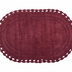 ΠΑΤΑΚΙ OVAL (70CM X 140CM) BURGUNDY