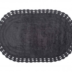 ΠΑΤΑΚΙ OVAL (70CM X 140CM) ΣΚΟΥΡΟ ΓΚΡΙ