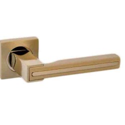 Best Πόμολο πόρτας 92L Brass Ζεύγος Ροζέτα Όρο Ματ