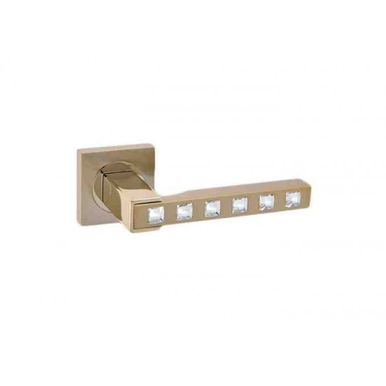 Best Πόμολο πόρτας 92SWT Brass Ζεύγος Ροζέτα Όρο Ματ Best Πόμολο πόρτας 92SWT Brass Ζεύγος Ροζέτα Όρο Ματ
