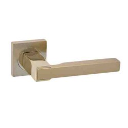 Best Πόμολο πόρτας 92T Brass Ζεύγος Ροζέτα Όρο Ματ
