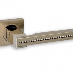 Best Πόμολο πόρτας 92SWR Brass Ζεύγος Ροζέτα Όρο Ματ