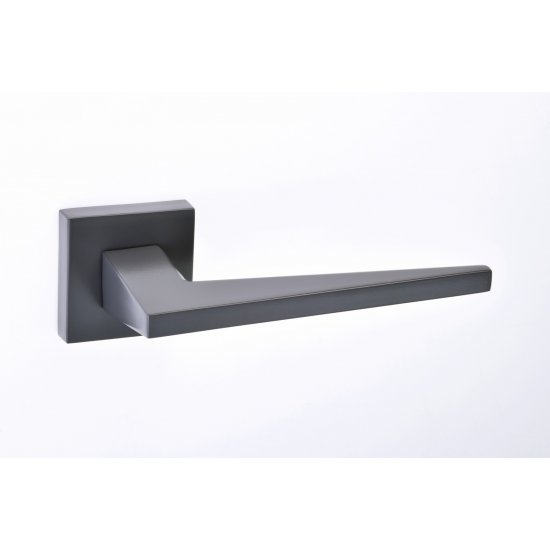 Best Πόμολο πόρτας 185 Zamak Ζεύγος Ροζέτα Ral 7015 Ματ