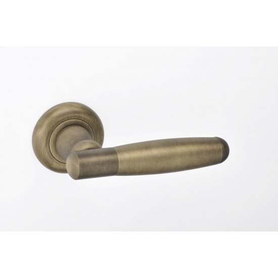 Best Πόμολο πόρτας 06 Brass Ζεύγος Ροζέτα Αντικέ 