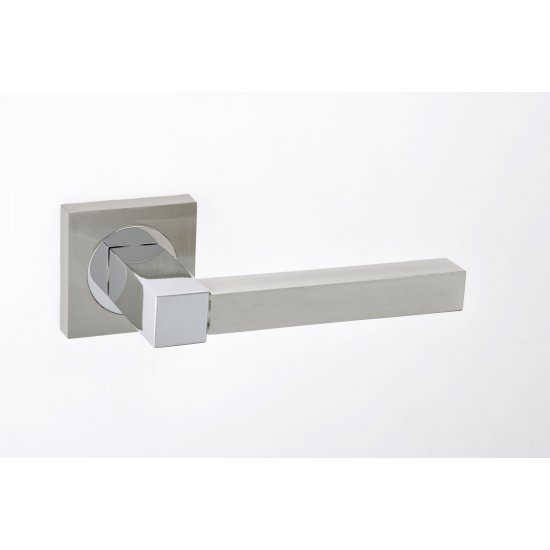 Best Πόμολο πόρτας 1004 Aluminium Zamak Ζεύγος Ροζέτα Νίκελ Ματ/Χρώμιο Best Πόμολο πόρτας 1004 Aluminium Zamak Ζεύγος Ροζέτα Νίκελ Ματ/Χρώμιο