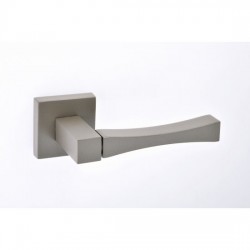 Best Πόμολο πόρτας 1005 Aluminium Zamak Ζεύγος Ροζέτα Sahara