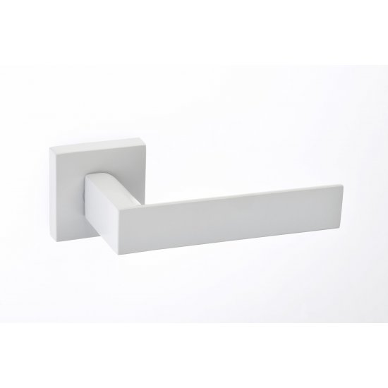 Best Πόμολο πόρτας 21 Aluminium Zamak Ζεύγος Ροζέτα Ral 9010 Λευκό Best Πόμολο πόρτας 21 Aluminium Zamak Ζεύγος Ροζέτα Ral 9010 Λευκό