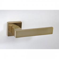 Best Πόμολο πόρτας 23 Aluminium Zamak Ζεύγος Ροζέτα Ral Oro Ματ