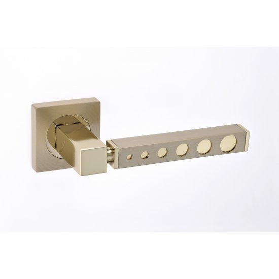 Best Πόμολο πόρτας 87 Brass Ζεύγος Ροζέτα Όρο Ματ Best Πόμολο πόρτας 87 Brass Ζεύγος Ροζέτα Όρο Ματ