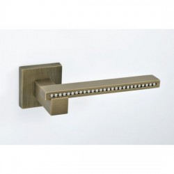Best Πόμολο πόρτας 94SWR Brass Ζεύγος Ροζέτα Αντικέ 
