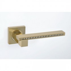 Best Πόμολο πόρτας 94SWR Brass Ζεύγος Ροζέτα Όρο Ματ