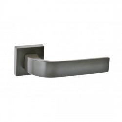 Best Πόμολο πόρτας 265 Hermes Zamak Ζεύγος Ροζέτα Ral 7022 Ματ 