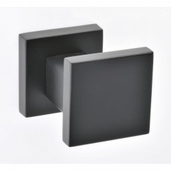 Best Πόμολο πόρτας 41 Aluminium Ζεύγος Ροζέτα Μαύρο Ματ