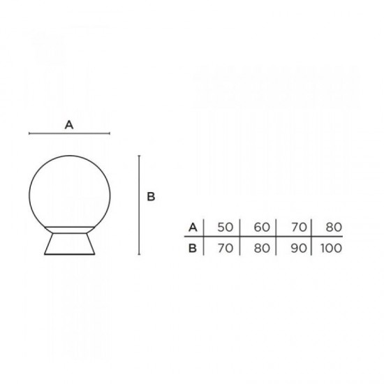 Convex Μπούλ εξώθυρας 449 σε Ματ Νίκελ Φ80mm