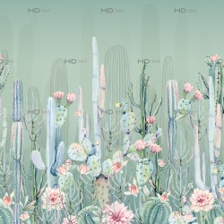 Living Project - HD915A Ταπετσαρία τοίχου Cactus