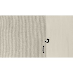 In Style Κουρτίνα Dim Out Με Τρέσα 150x280 2-2362R