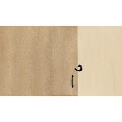 In Style Κουρτίνα Dim Out Με Τρέσα 150x280 2-2364R