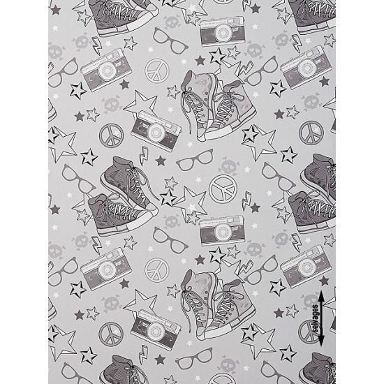 In Style 2-4636 Halli Gall Grey - ύφασμα κουρτινών 3,00m In Style 2-4636 Halli Gall Grey - ύφασμα κουρτινών 3,00m