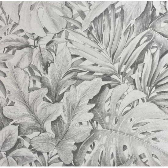 Marburg - White&Metallic Botanic 33308 Ταπετσαρία τοίχου 1000x 53cm