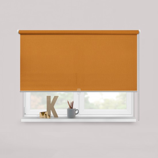 Living Project 1-11 Milan Πορτοκαλί Roller Blind - Εσωτερικού Χώρου Π100xΥ100