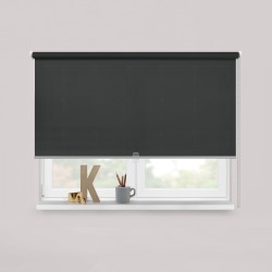 Living Project 1-20 Milan Μαύρο Roller Blind - Εσωτερικού Χώρου Π100xΥ100