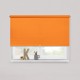 Living Project 1-25 Milan Πορτοκαλί Roller Blind - Εσωτερικού Χώρου Π100xΥ100