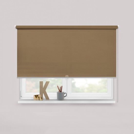 Living Project 1-35 Milan Καφέ Roller Blind - Εσωτερικού Χώρου Π100xΥ100