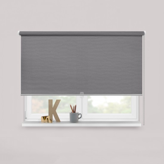 Living Project 1-41 Milan Γκρι Roller Blind - Εσωτερικού Χώρου Π100xΥ100