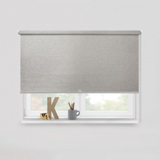 Living Project 10-1 Rome Natural Roller Blind Ενεργειακό Μονόχρωμο Π100xΥ100