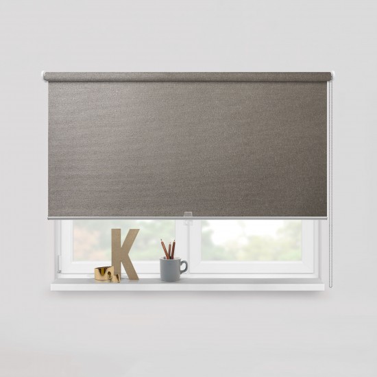 Living Project 10-2 Rome Natural Roller Blind Ενεργειακό Μονόχρωμο Π100xΥ100