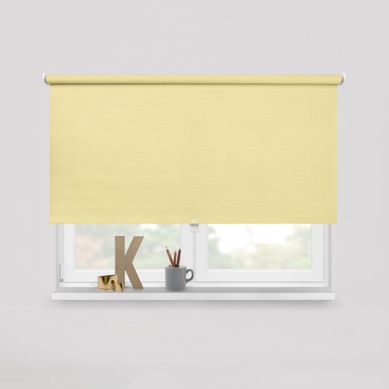 Living Project 3-02 Versailles Εκρού Roller Blind Μονόχρωμο Αδιαφανές Π100xΥ100